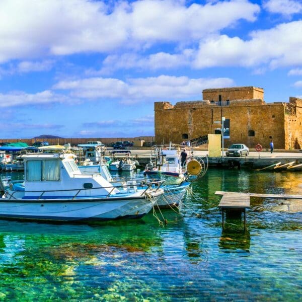 Paphos castle, Paphos Harbour, Cyprus