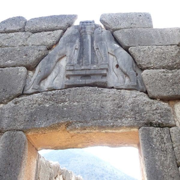Mycenae Lion Gate, Mycenae Greece