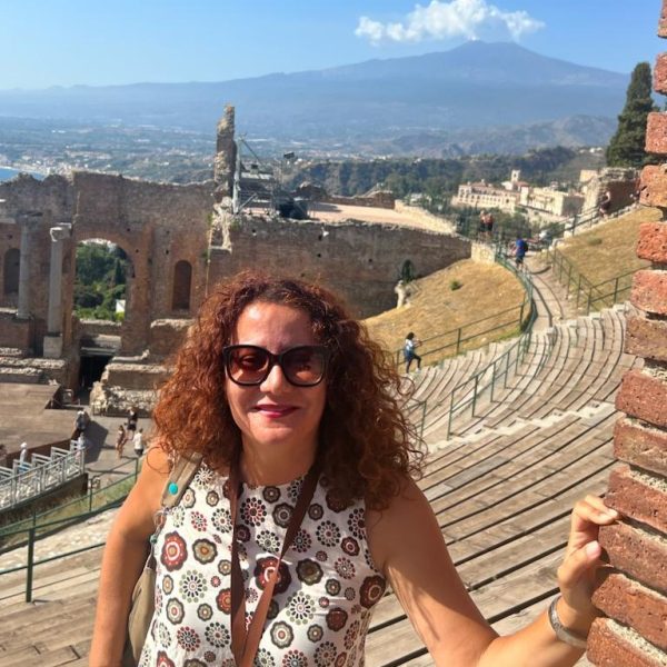 Dr Annalisa Costa, archaeologist, Sicily