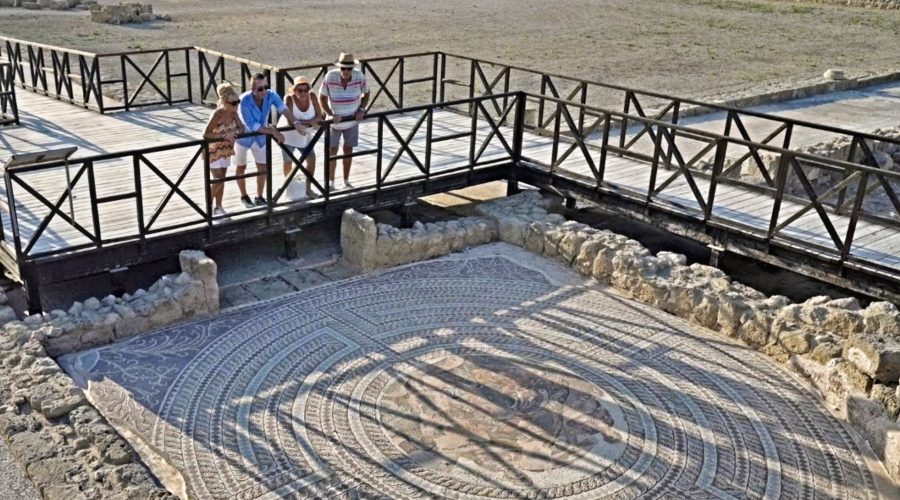 Take Me To Europe Tours Cyprus Tour guests at Nea Paphos