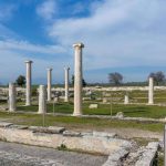 Archaeological site of ancient Pella in northern Greece, the birthplace of Alexander the Great